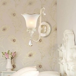 Designer Touch Decorative Europe Type Restoring Ancient Ways Wrought Iron Bedroom Wall Lamp Light