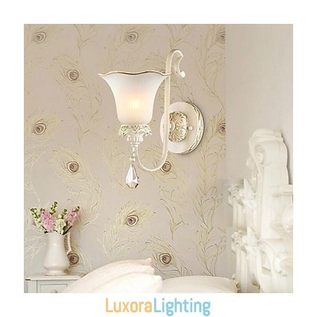 Designer Touch Decorative Europe Type Restoring Ancient Ways Wrought Iron Bedroom Wall Lamp Light