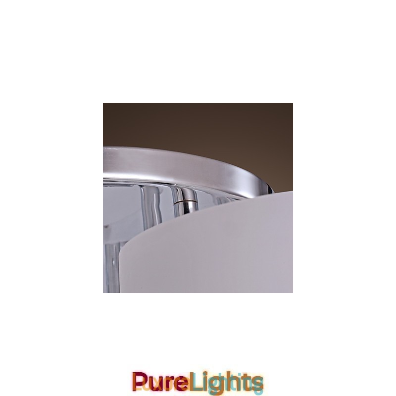 Designer Touch Decorative Modern Contemporary Chrome Metal Chandelier Flush Mount