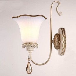 Designer Touch Decorative Europe Type Restoring Ancient Ways Wrought Iron Bedroom Wall Lamp Light