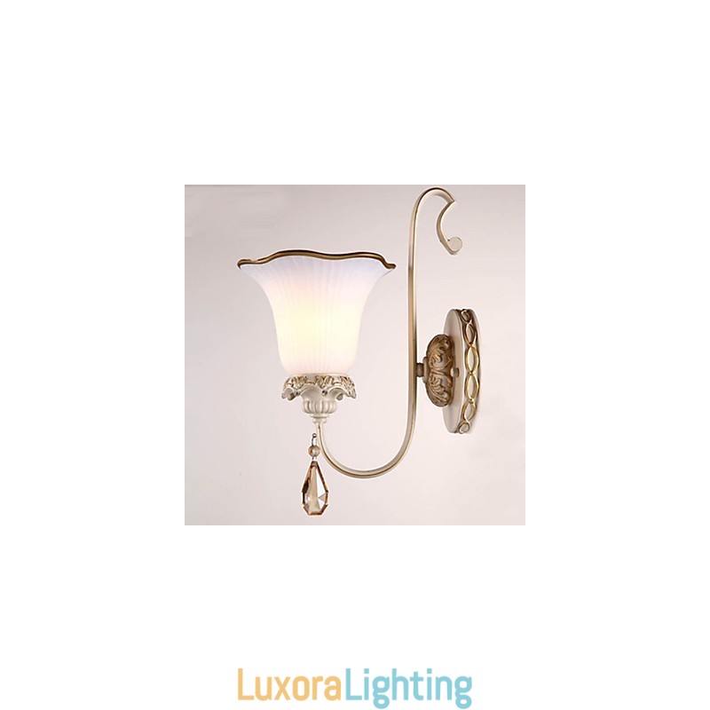 Designer Touch Decorative Europe Type Restoring Ancient Ways Wrought Iron Bedroom Wall Lamp Light