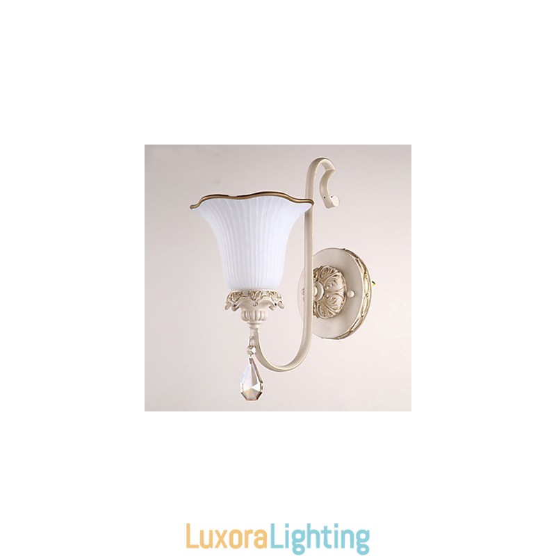 Designer Touch Decorative Europe Type Restoring Ancient Ways Wrought Iron Bedroom Wall Lamp Light