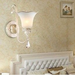 Designer Touch Decorative Europe Type Restoring Ancient Ways Wrought Iron Bedroom Wall Lamp Light