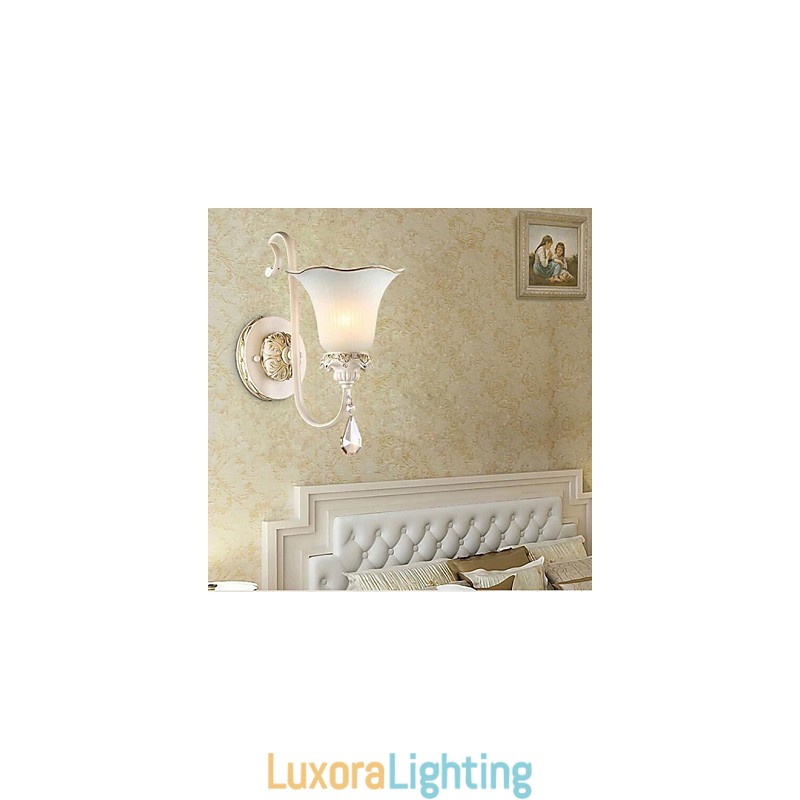 Designer Touch Decorative Europe Type Restoring Ancient Ways Wrought Iron Bedroom Wall Lamp Light