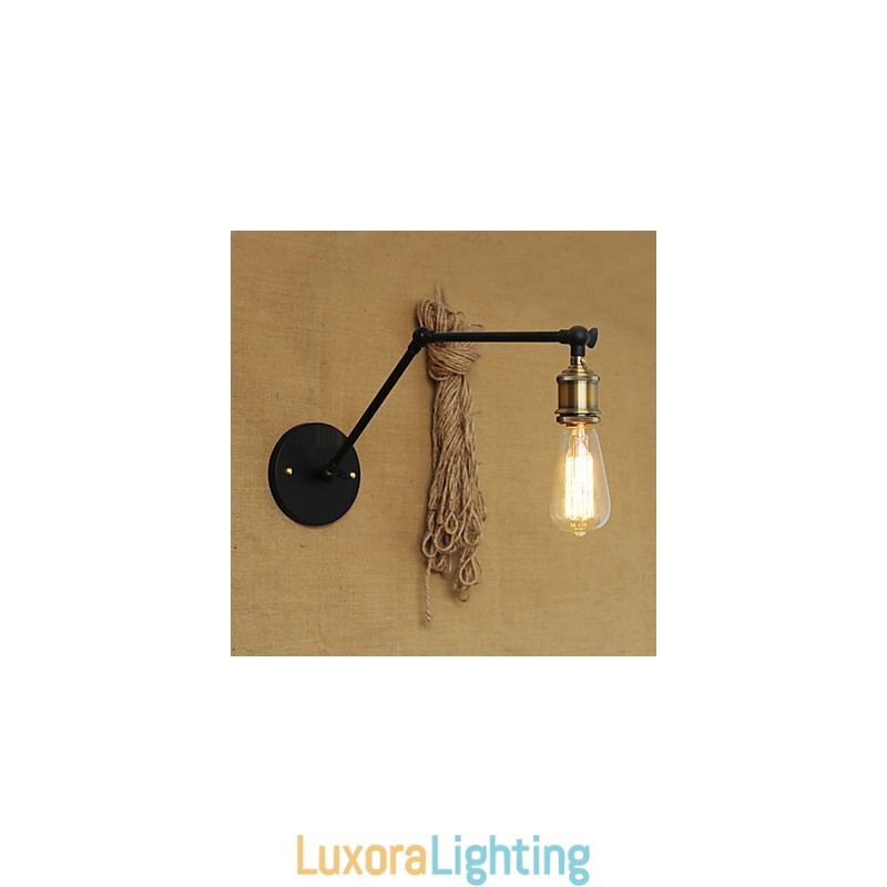 Designer Touch Decorative A Simple Modern American Country Without The Mirror Wall Lamp Shade Iron Arm
