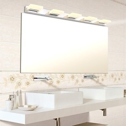 Designer Touch Decorative Mirror Lamp Stainless Steel And Acrylic