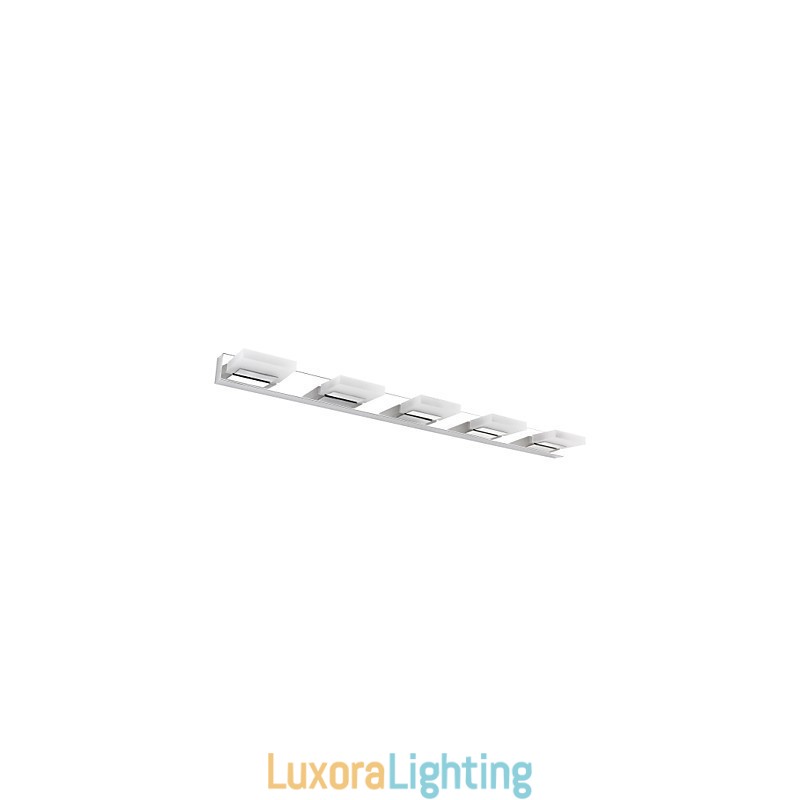 Designer Touch Decorative Mirror Lamp Stainless Steel And Acrylic