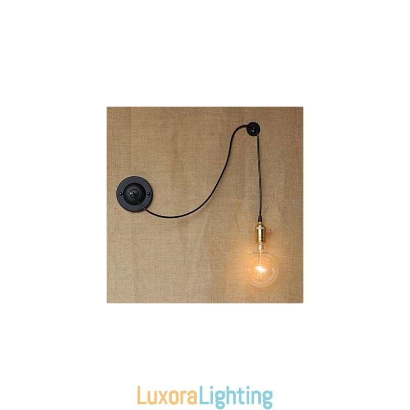 Designer Touch Decorative Free Climbing Contracted Wire Free Wall Lamp Control Art