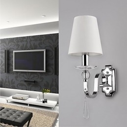 Designer Touch Decorative Warm White Wall Light with Crystal Drops