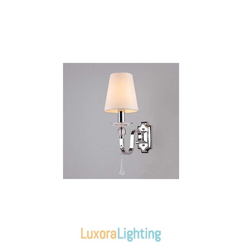Designer Touch Decorative Warm White Wall Light with Crystal Drops