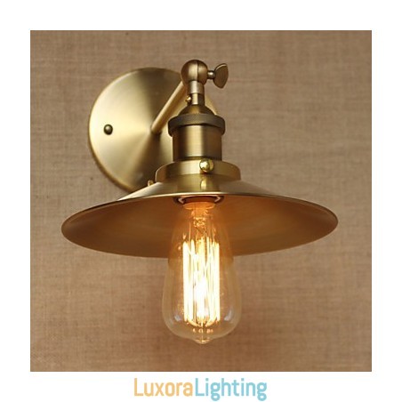 Designer Touch Decorative Minimalist Industrial Style Villa Retro Copper Umbrellas In Front Of The Church Aisle Wall