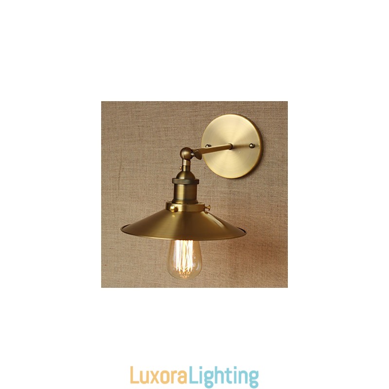 Designer Touch Decorative Minimalist Industrial Style Villa Retro Copper Umbrellas In Front Of The Church Aisle Wall