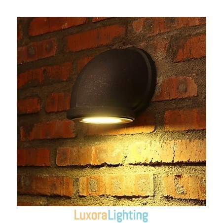 Designer Touch Decorative Loft Creative Personality Retro Rural Water Pipe Wall Lamp Lights