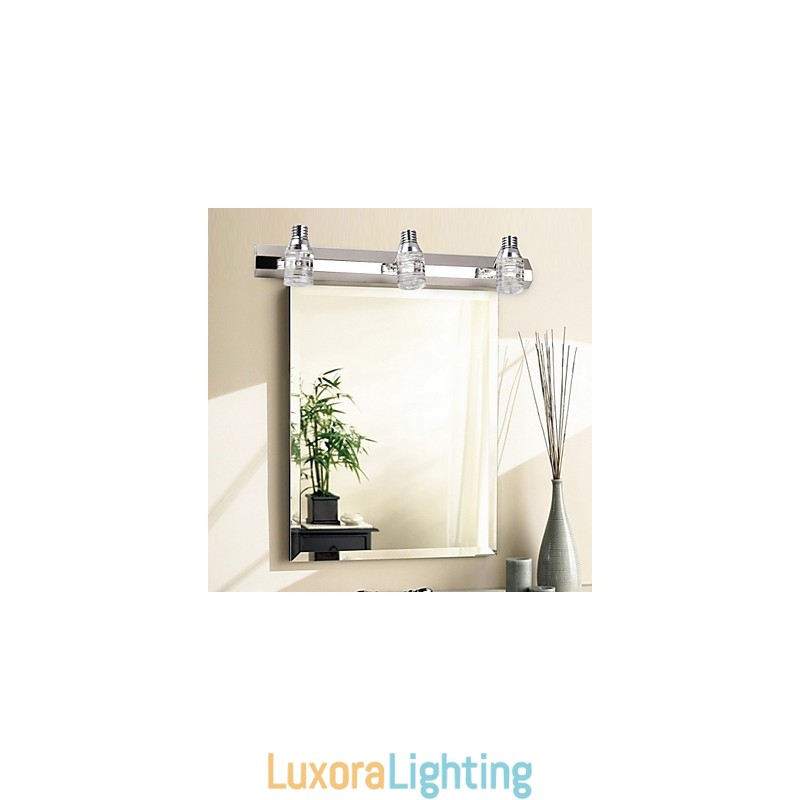 Designer Touch Decorative Modern Wall Light with Glass Bubble Shade Mirror Front Style