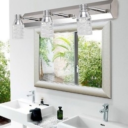 Designer Touch Decorative Modern Wall Light with Glass Bubble Shade Mirror Front Style