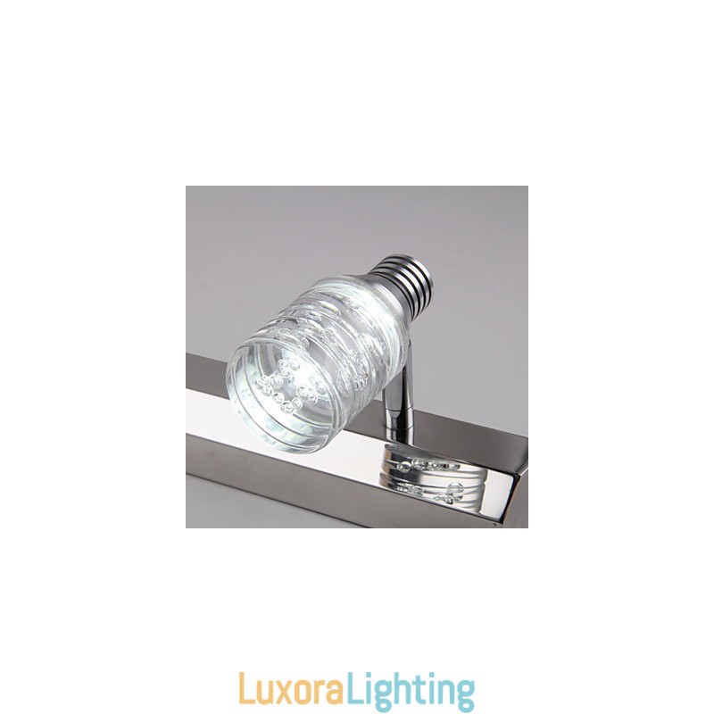 Designer Touch Decorative Modern Wall Light with Glass Bubble Shade Mirror Front Style