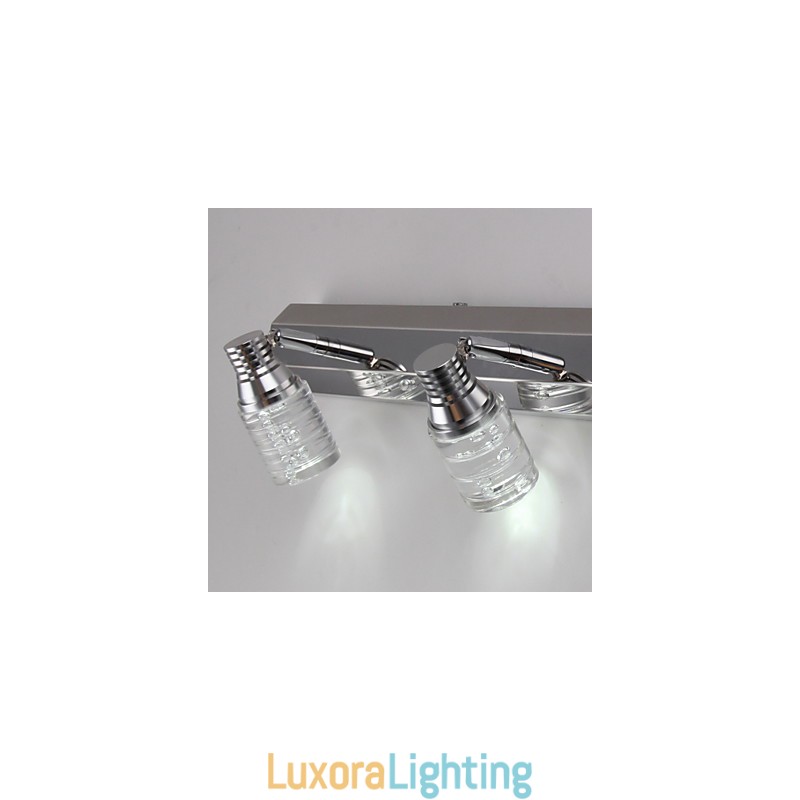 Designer Touch Decorative Modern Wall Light with Glass Bubble Shade Mirror Front Style