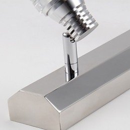 Designer Touch Decorative Modern Wall Light with Glass Bubble Shade Mirror Front Style