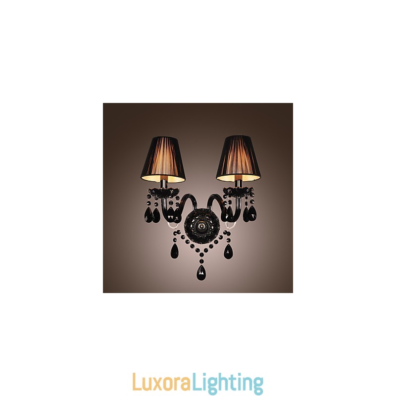 Designer Touch Decorative Crystal Candle Wall Lights Modern Contemporary Glass