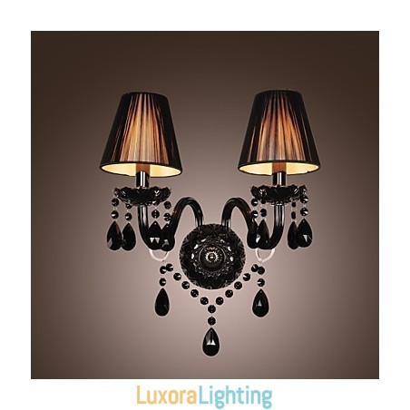 Designer Touch Decorative Crystal Candle Wall Lights Modern Contemporary Glass