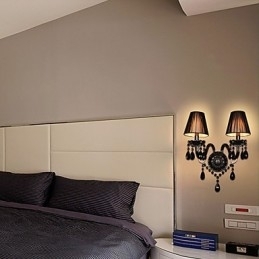 Designer Touch Decorative Crystal Candle Wall Lights Modern Contemporary Glass