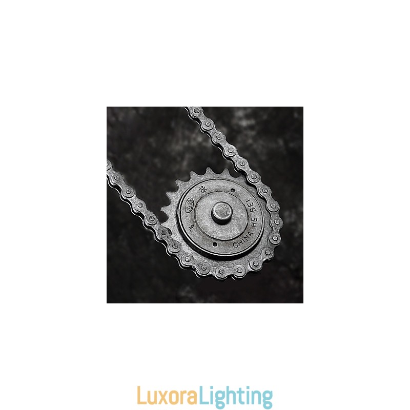 Designer Touch Decorative Grand Mercure Mount wall lamp Loft Steampunk Nordic American Warehouse Retro Industrial Gear Wall Lamp