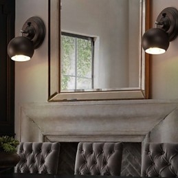 Designer Touch Decorative Loft Creative Wrought Iron Wall Lamp Restoring Ancient Ways Lights