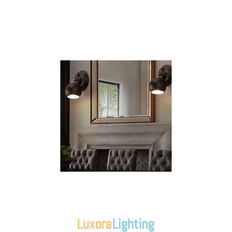 Designer Touch Decorative Loft Creative Wrought Iron Wall Lamp Restoring Ancient Ways Lights