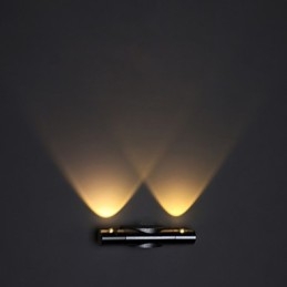 Designer Touch Decorative Modern Wall Light with Scattering Light Sci fi Design