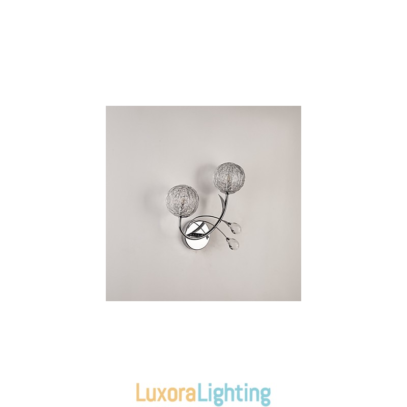 Designer Touch Decorative Wall Sconces Crystal Mini Style Modern Contemporary Metal
