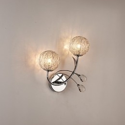 Designer Touch Decorative Wall Sconces Crystal Mini Style Modern Contemporary Metal