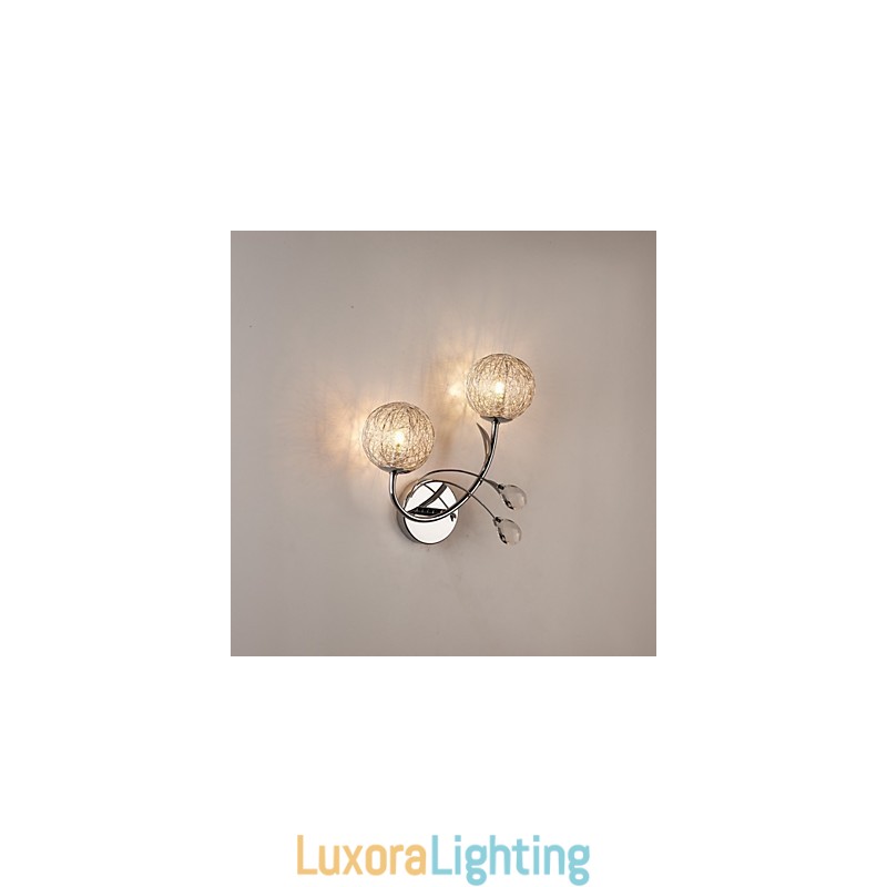 Designer Touch Decorative Wall Sconces Crystal Mini Style Modern Contemporary Metal