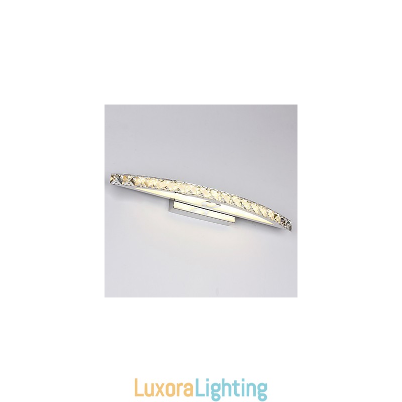 Designer Touch Decorative 18W Contemporary Crystal Wall Bathroom Lighting