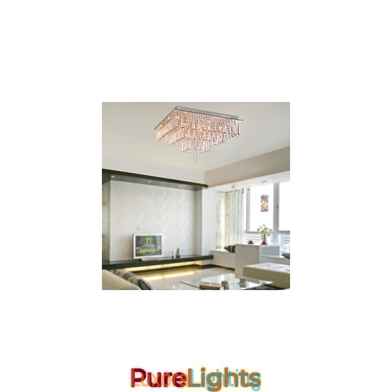 Designer Touch Decorative Modern Contemporary Crystal Others Flush Mount