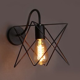 Designer Touch Decorative Nordic Retro Hallway Stairs Line Wall Lamp Lights