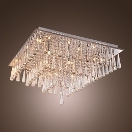 Designer Touch Decorative Modern Contemporary Crystal Others Flush Mount