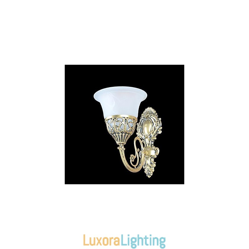 Designer Touch Decorative Bronze Wall Sconces Lights Moire Glass European Retro Classic 220V