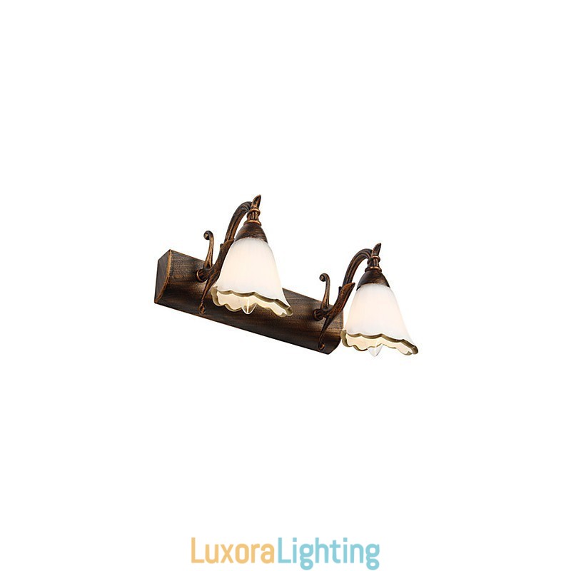 Designer Touch Decorative Wall Sconces Bathroom Lighting Reading Wall Lights Mini Style Rustic Lodge Metal