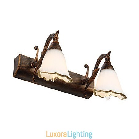 Designer Touch Decorative Wall Sconces Bathroom Lighting Reading Wall Lights Mini Style Rustic Lodge Metal