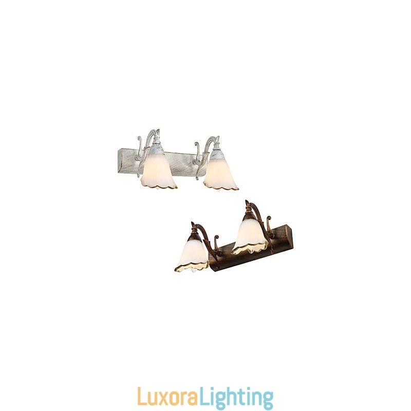 Designer Touch Decorative Wall Sconces Bathroom Lighting Reading Wall Lights Mini Style Rustic Lodge Metal
