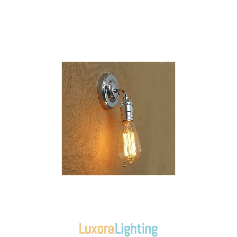 Designer Touch Decorative American Rural Countryside Retro Modern Edison Light Bulb Aisle Mini Living Room Wall Lamp