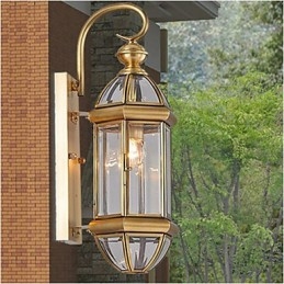 Designer Touch Decorative Outdoor Lamp Garden Lamp Outdoor Lamp Full Copper Lamp