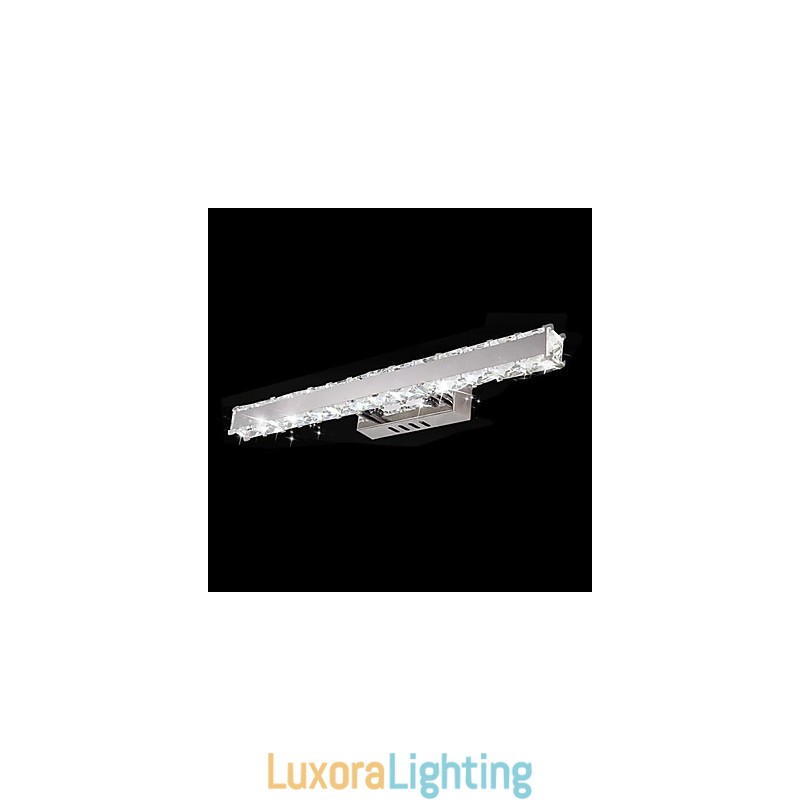 Designer Touch Decorative Crystal Bathroom Lighting Modern Contemporary Metal