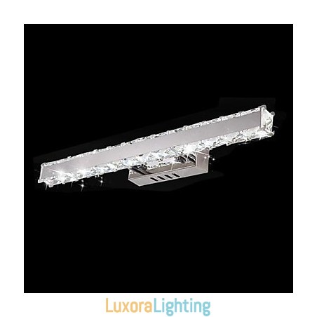 Designer Touch Decorative Crystal Bathroom Lighting Modern Contemporary Metal