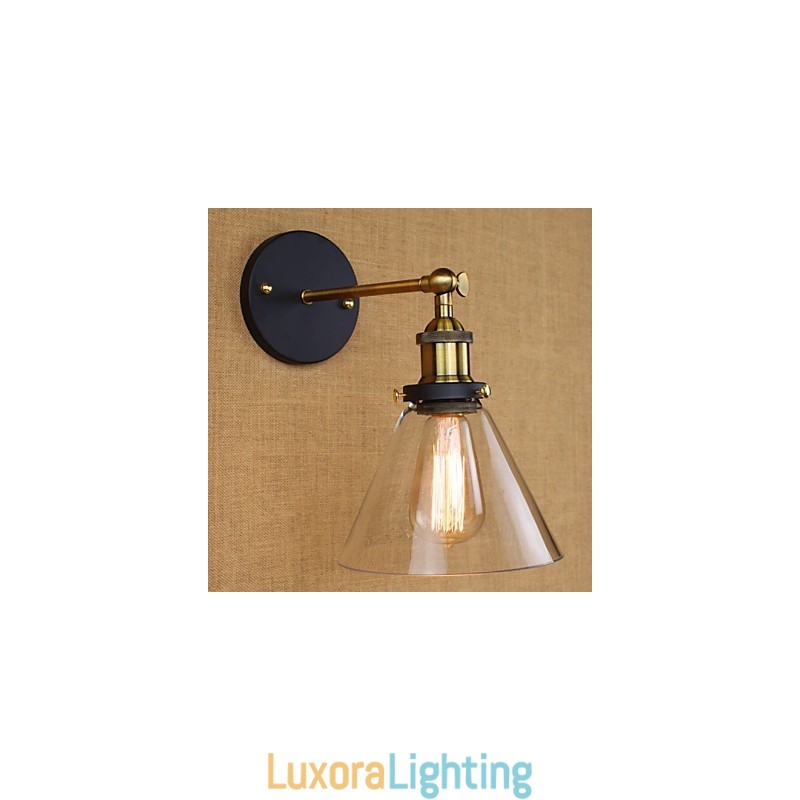 Designer Touch Decorative Industrial Bell Type American Country Wall Sconce