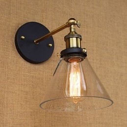 Designer Touch Decorative Industrial Bell Type American Country Wall Sconce