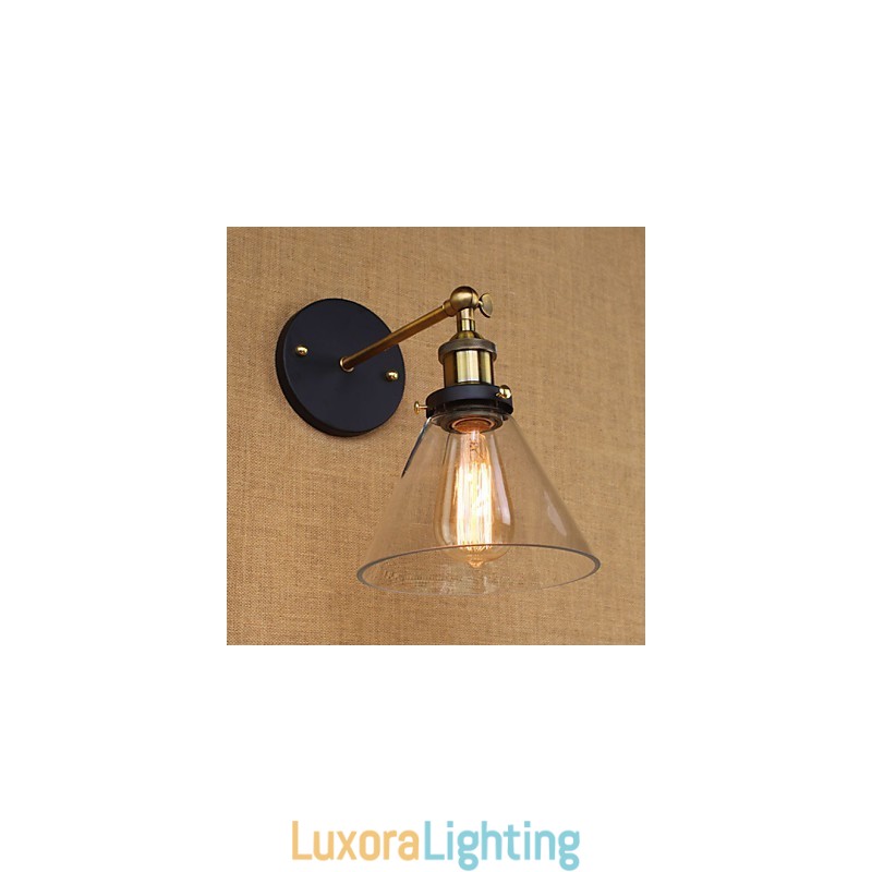 Designer Touch Decorative Industrial Bell Type American Country Wall Sconce