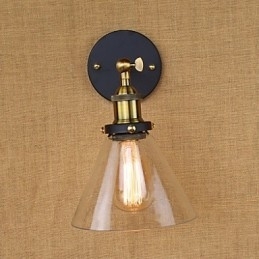 Designer Touch Decorative Industrial Bell Type American Country Wall Sconce