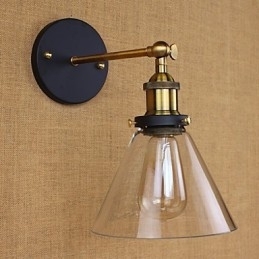 Designer Touch Decorative Industrial Bell Type American Country Wall Sconce