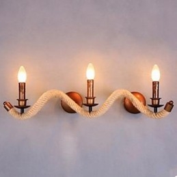 Designer Touch Decorative Contracted Balcony Stair Lamp Twisted Rope Wall Lamp